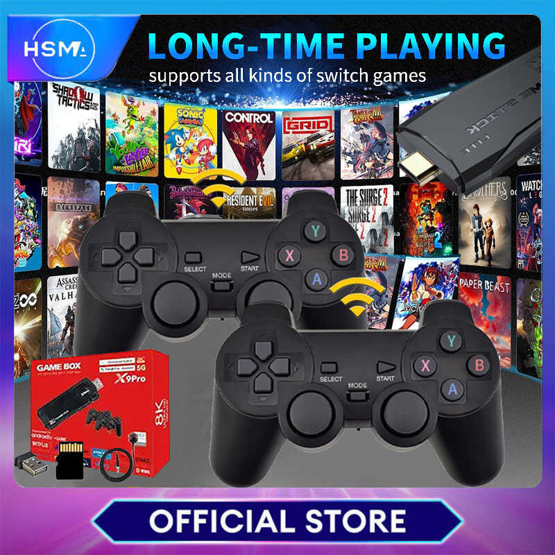 2024 5G 3D dual wireless controller 8K HD Android TV Box X9 Pro 40000 ...