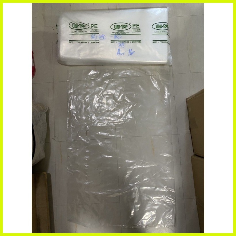 ☑ COD J&T EXPRESS PE Polyethylene Plastic Bags 02 Thickness 50 / 100pcs ...
