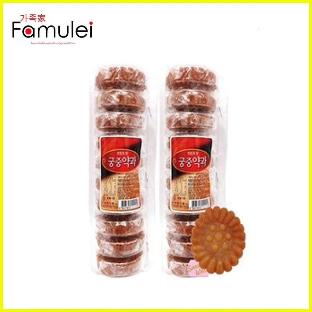 ¤ Korea Traditional Yakgwa Sweet Honey Cookies Waffle 300g Shopee