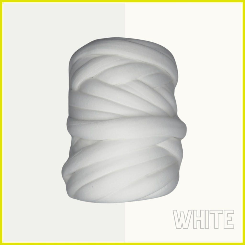 ۞ ⭐ ☇ Chunky Tube Yarn Cotton Polyester Hand Knit 500g Strings by