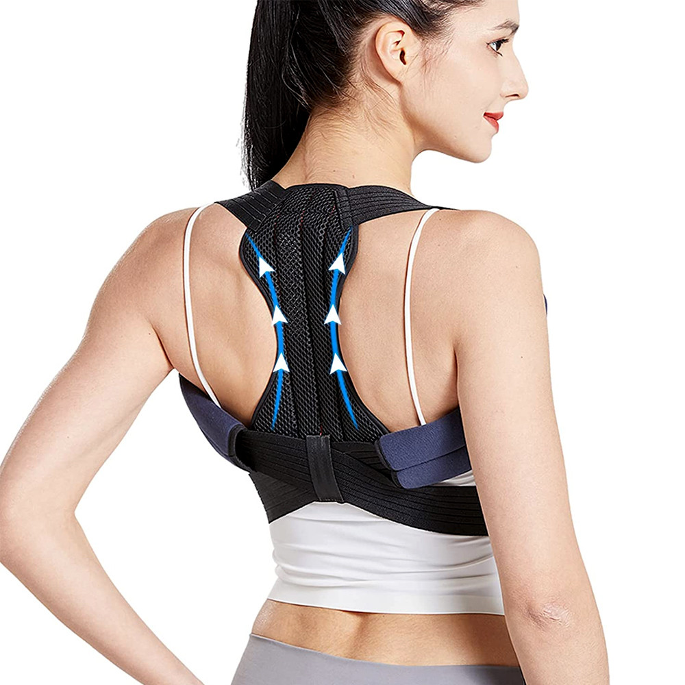 1pcs Adjustable Back Posture Corrector for Women&Men,Posture Brace with ...