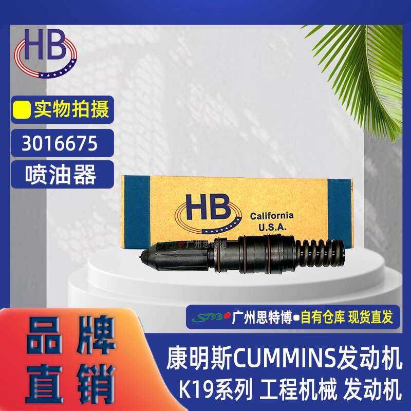 HB fuel injector3016675 Suitab for CUMMINS Cummins K19 Construction ...