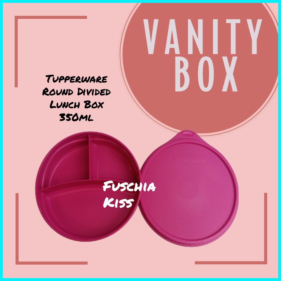 Tupperware Square/Round Divided Lunch Box 550ml | Shopee Philippines