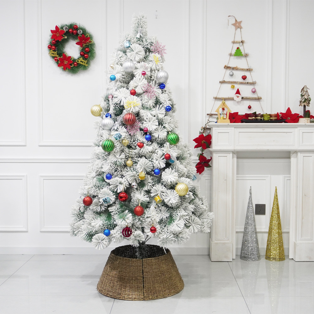 【Ready Stock】 Rattan Christmas Tree Collar Paper Handcrafted Natural ...