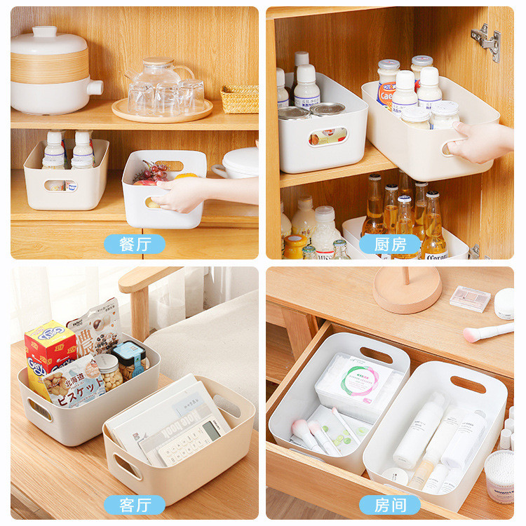 3/6pcs Multipurpose Storage Box Basket Organizers Desktop Table ...