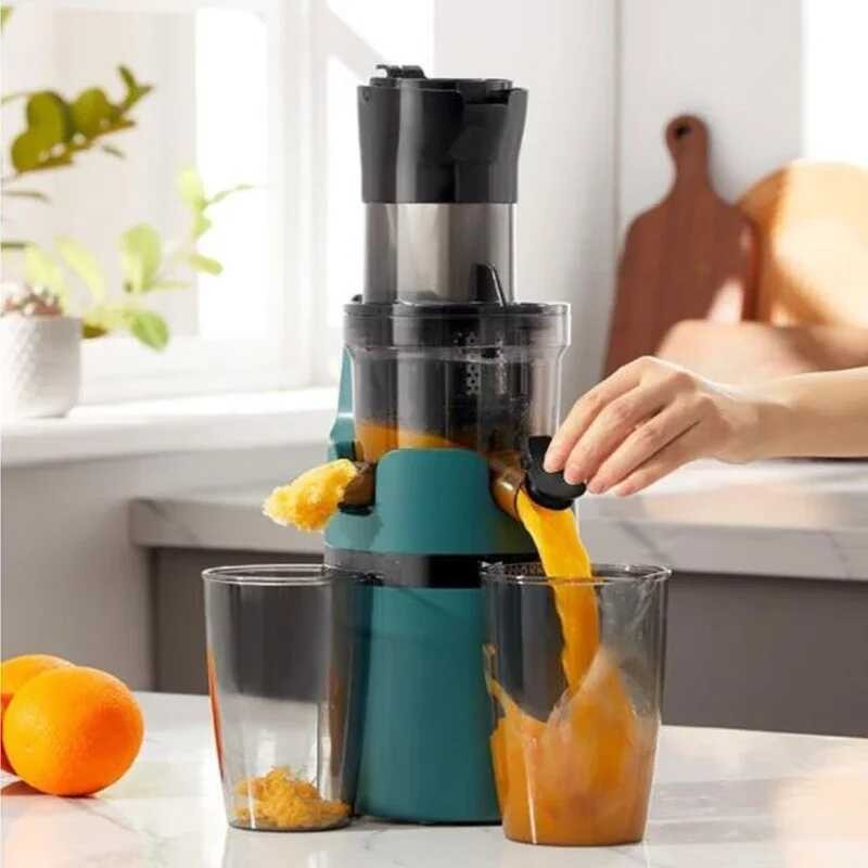 2024 Slow Portable Electric Fruit Juicers Separation FilterFree Large