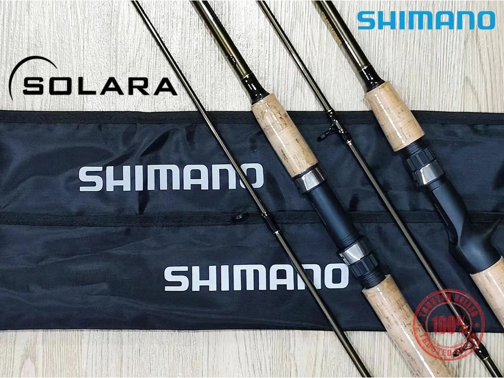 SHIMANO SOLARA SPINNING/ BAITCASTING(BC) FISHING ROD Shopee
