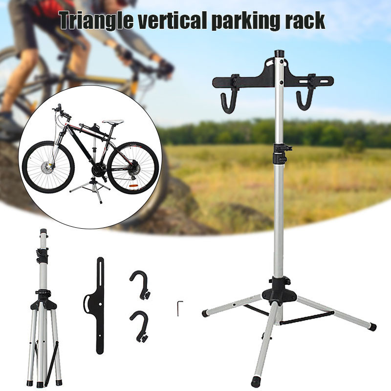 Bike Repair Stand – Adjustable Height, 360° Rotating Clamp, Portable Aluminum Alloy – Perfect For Road, Mountain & BMX Maintenance