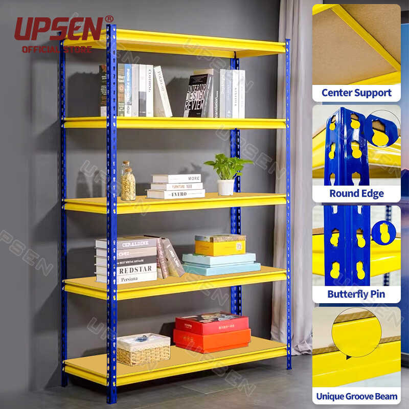 Stock】Load \12304; Marilao 800Kg Boltless Racks 5 Layer Steel Shees