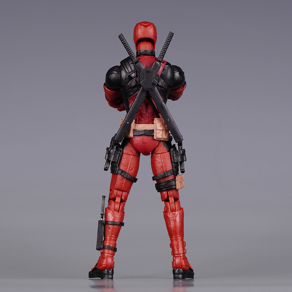 Hot Anime Movie Deadpool Model 6 Inch PVC Action Figure SHF Deadpool ...