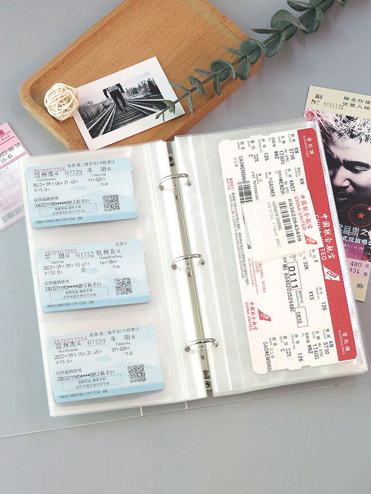 Plane Train Movie Ticket Collection Photo Bag Concert Scenic Spot ...