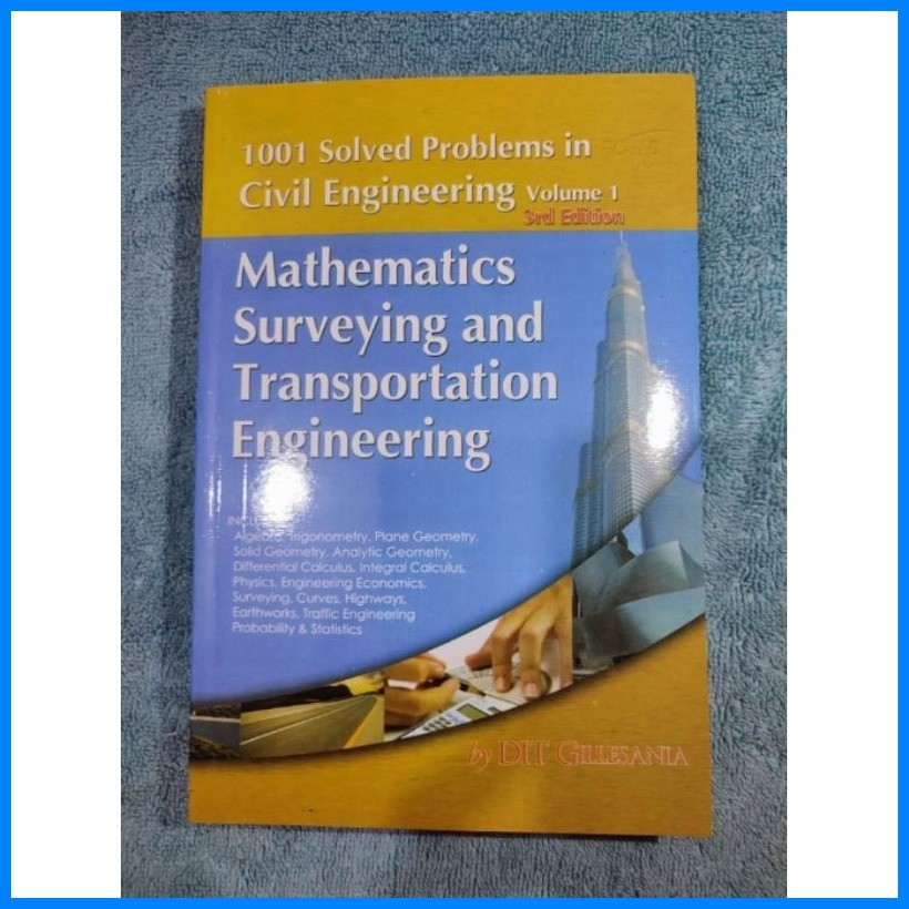 ∏ 1001 Mathematics Surveying and Transportation Engineering 3rd Edition ...
