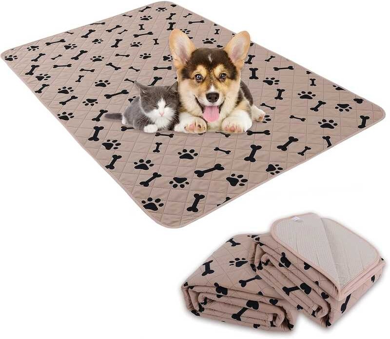 Crate Pee Wahable Dog Rugs NonSlip Puppy for Small Dogs, Water