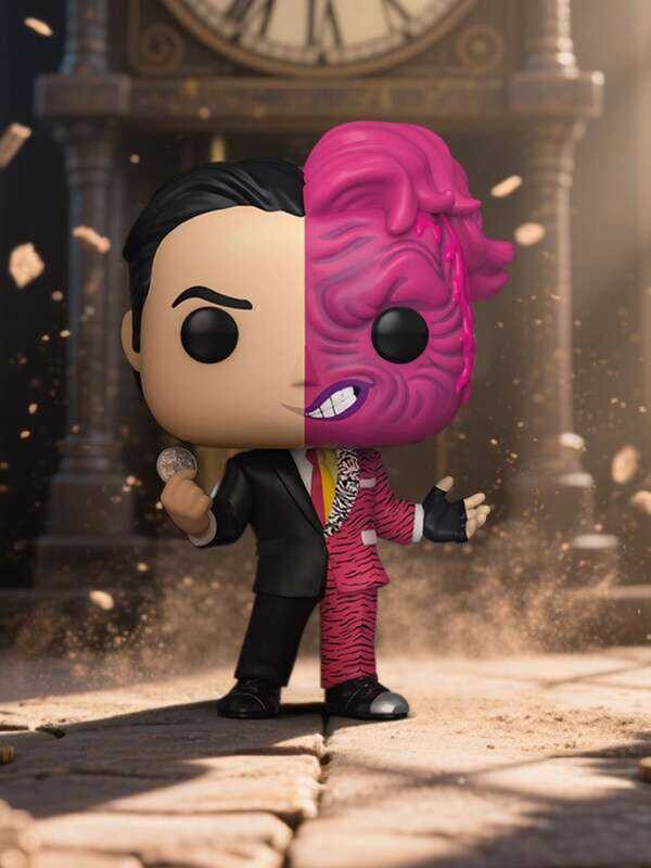 Funko POP DC Comics The Batman Who Never Was Two-Face Figure ...
