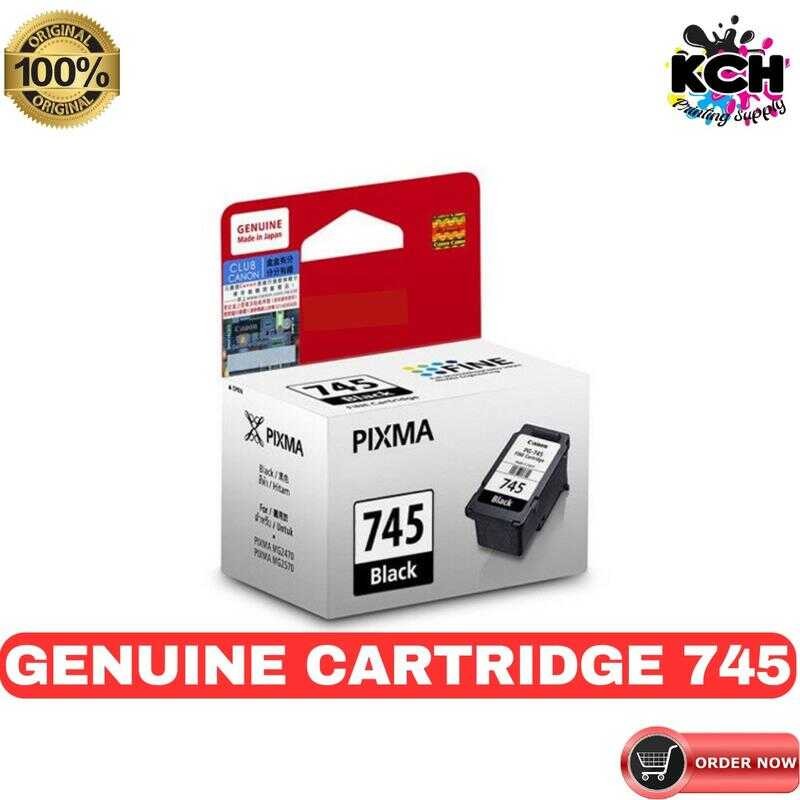 100% Original 745 Black Ink Cartridge For Ip2870, Ip2870s, Ip2872 ...