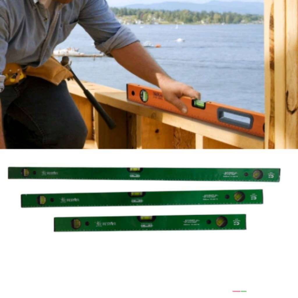 ALUMINUM LEVEL BAR WITH MAGNET GREEN COLOR FOR MEASURING | Shopee ...