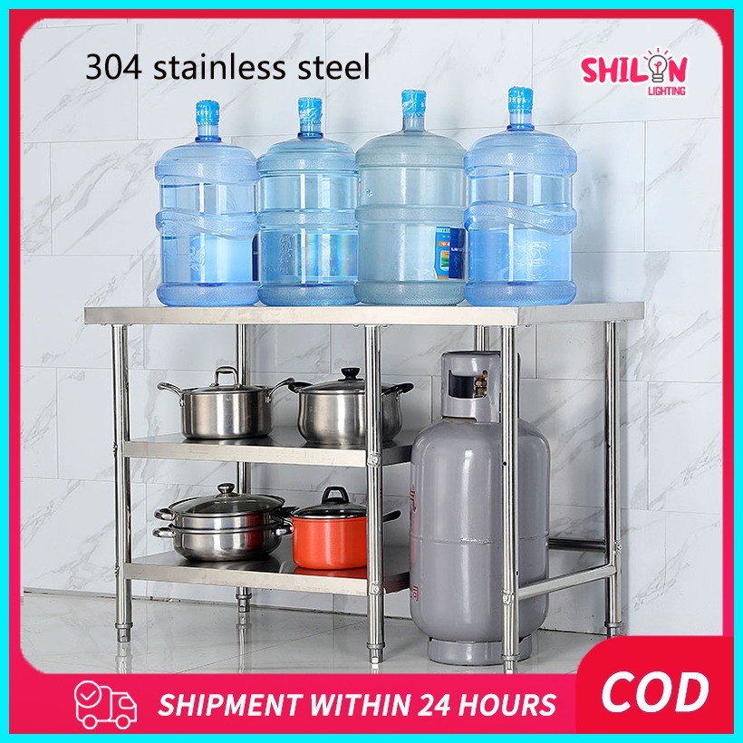 [COD] Gas Stove Rack Kitchen Rack 304 Stainless Steel Gas Stove Rack ...
