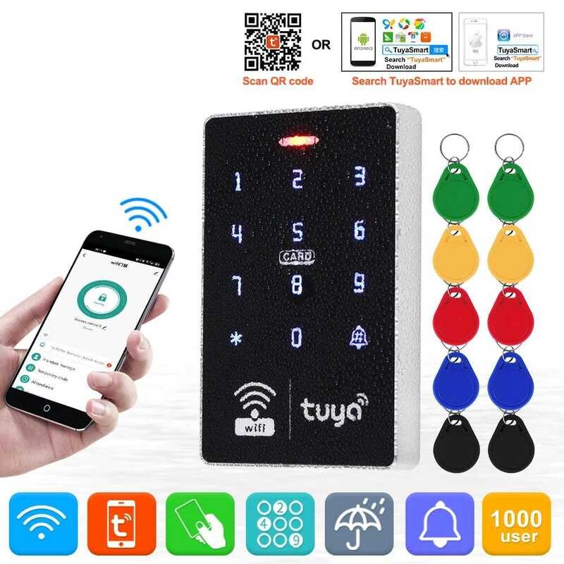 Wifi Tuya Access Control Keypad Ip68 Waterproof RFID Keyboard ...
