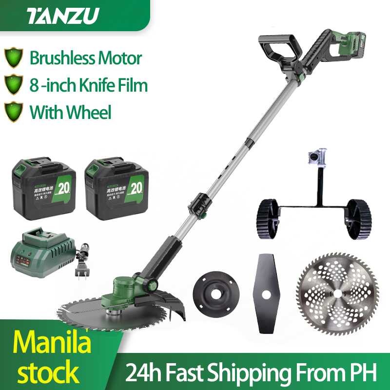 Tanzu Mt21V Brushless Motor Electric Cordless Lawn Mower High Power