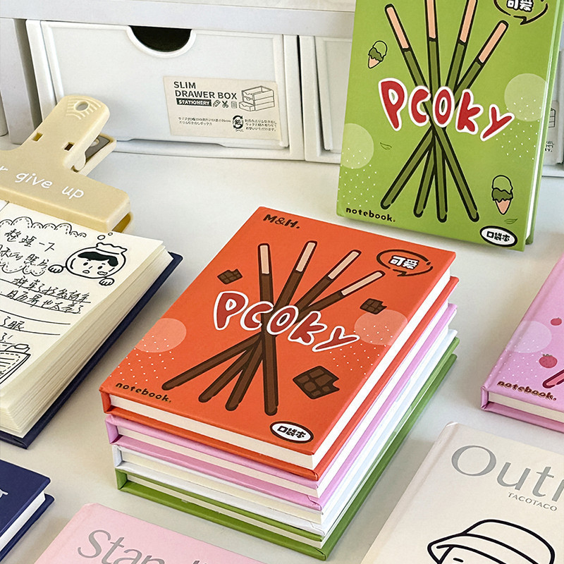 A7 Coil Notebook Padded Notebook Mini Pocket Book Diary Sketchbook ...