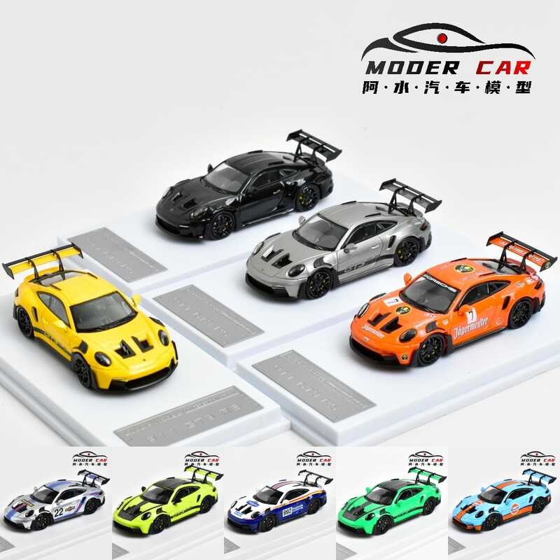 Miniature LMLF Porsche 911 992 GT3 RS 1/64 – Moulée Sous Pression, Collection 2024