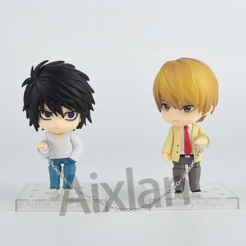 7 10Cm Q Version Anime DEATH NOTE Yagami Light L Lawliet PVC Action ...