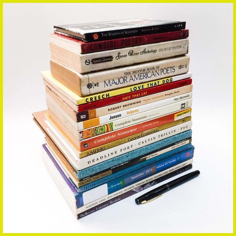 ⊕ ☬ POETRY BOOKS Classic Poem Love Edgar Allan Poe Robert Frost Emily