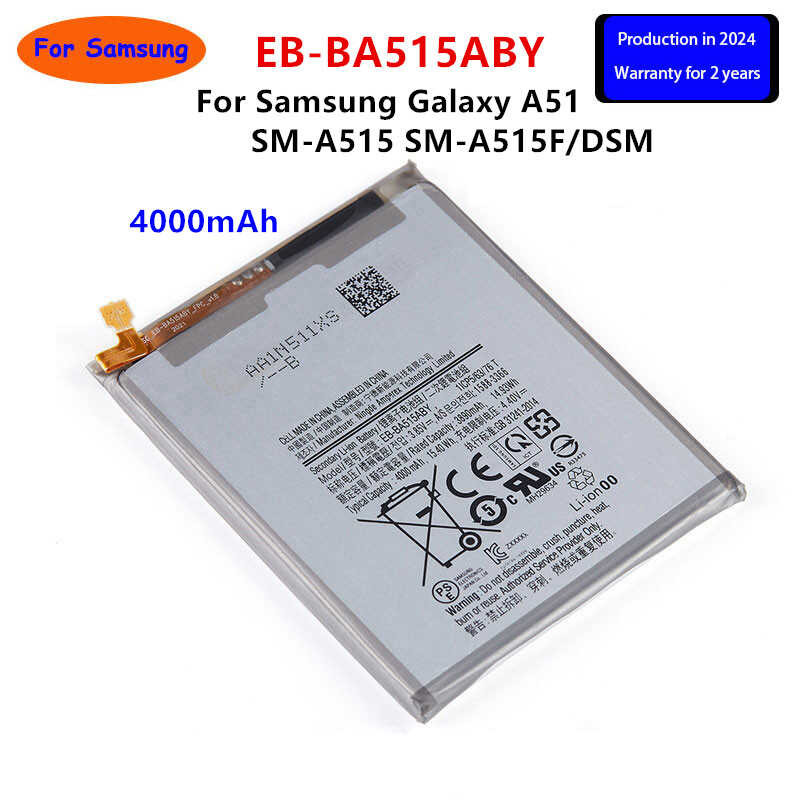 Baterya Bagong Para Sa Samsung Galaxy A51 Sm-A515 Sm-A515f/Dsm msung Sm ...