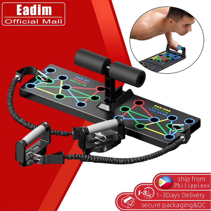 12 In 1 Foldable Push Up Board Rack Portable for Home Fitness Training ...