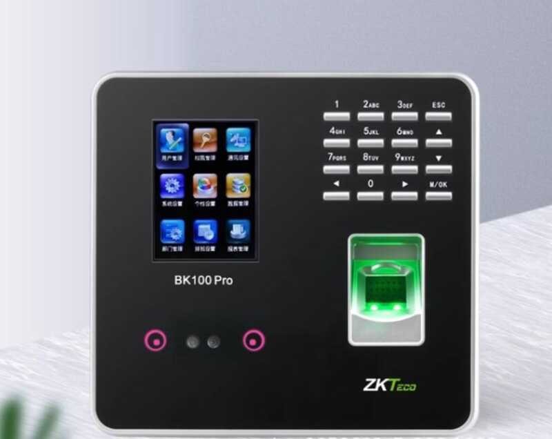 ZKTECO Wifi Biometric Face Recognition Fingerprint Time Attendance ...