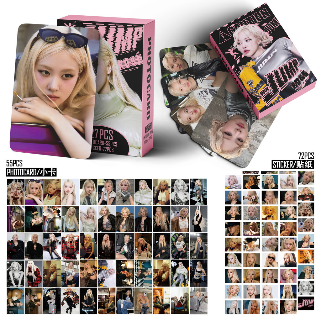 KPOP 127pcs/box BLACKPINK Photocards JUMP KPOP LOMO Card Collection ...