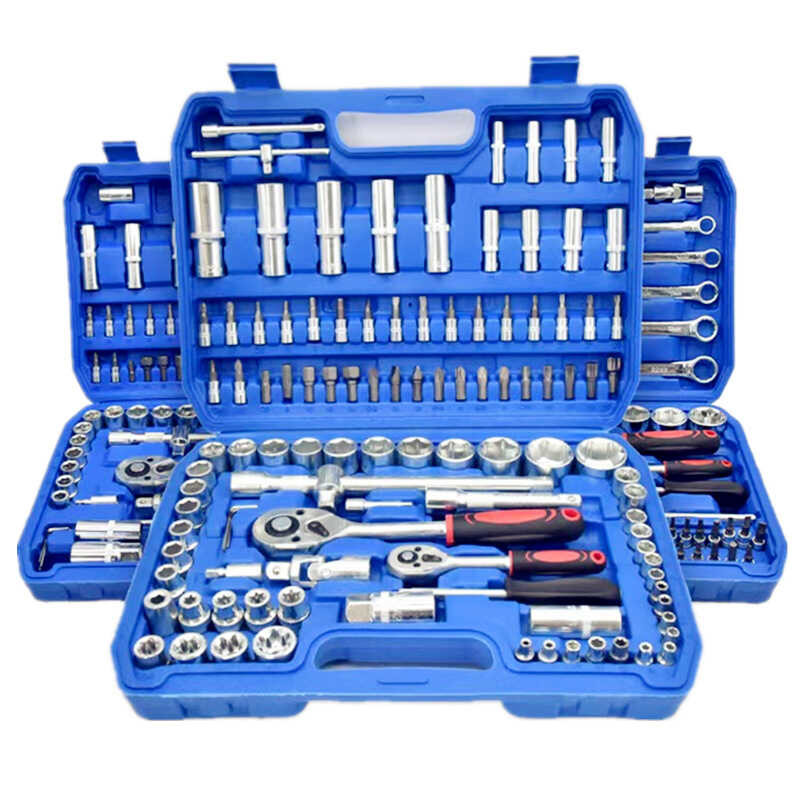 108-Piece Auto Repair Tool Set Socket Wrench 94-Piece Car Maintenance ...