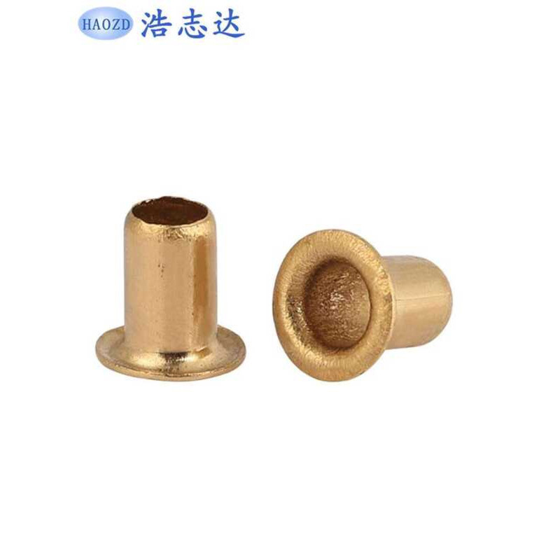 Copper Air Eye Hollow Buttonhole Punch Rivets Through Hole Button Ring ...