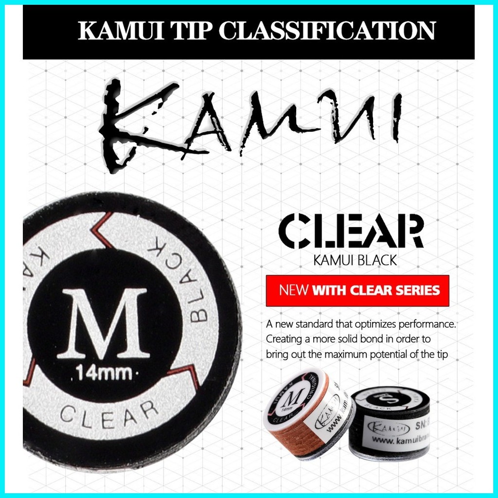 Japanese Original Import KAMUI Cue Tips Billiard Pool Cue KAMUI Tip ...