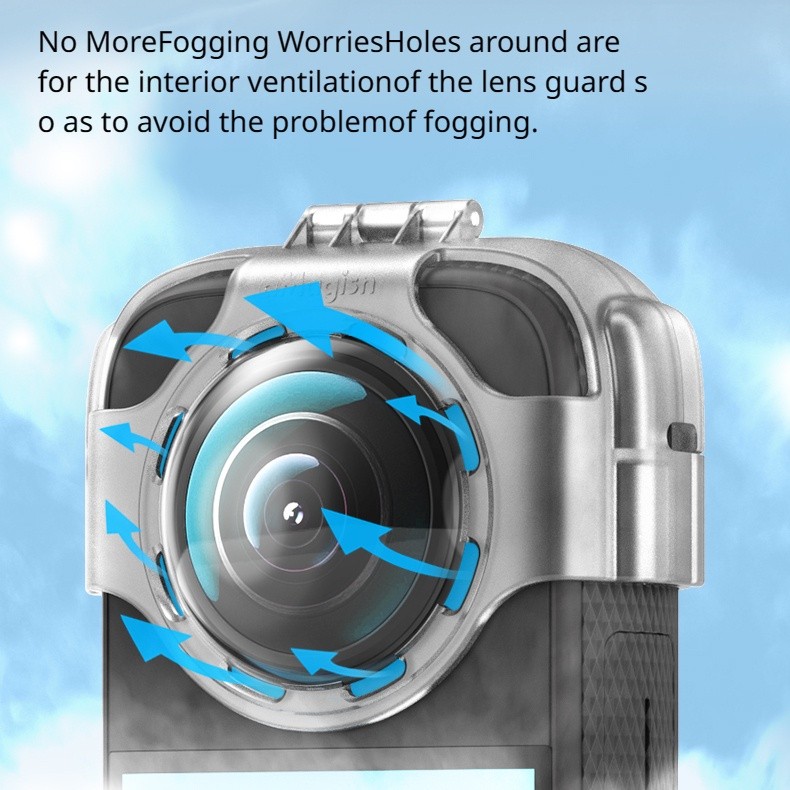 360 X3 Lens Guard Anti-fog Snap-on Lens Guard For In360 ONE X3 Easy ...