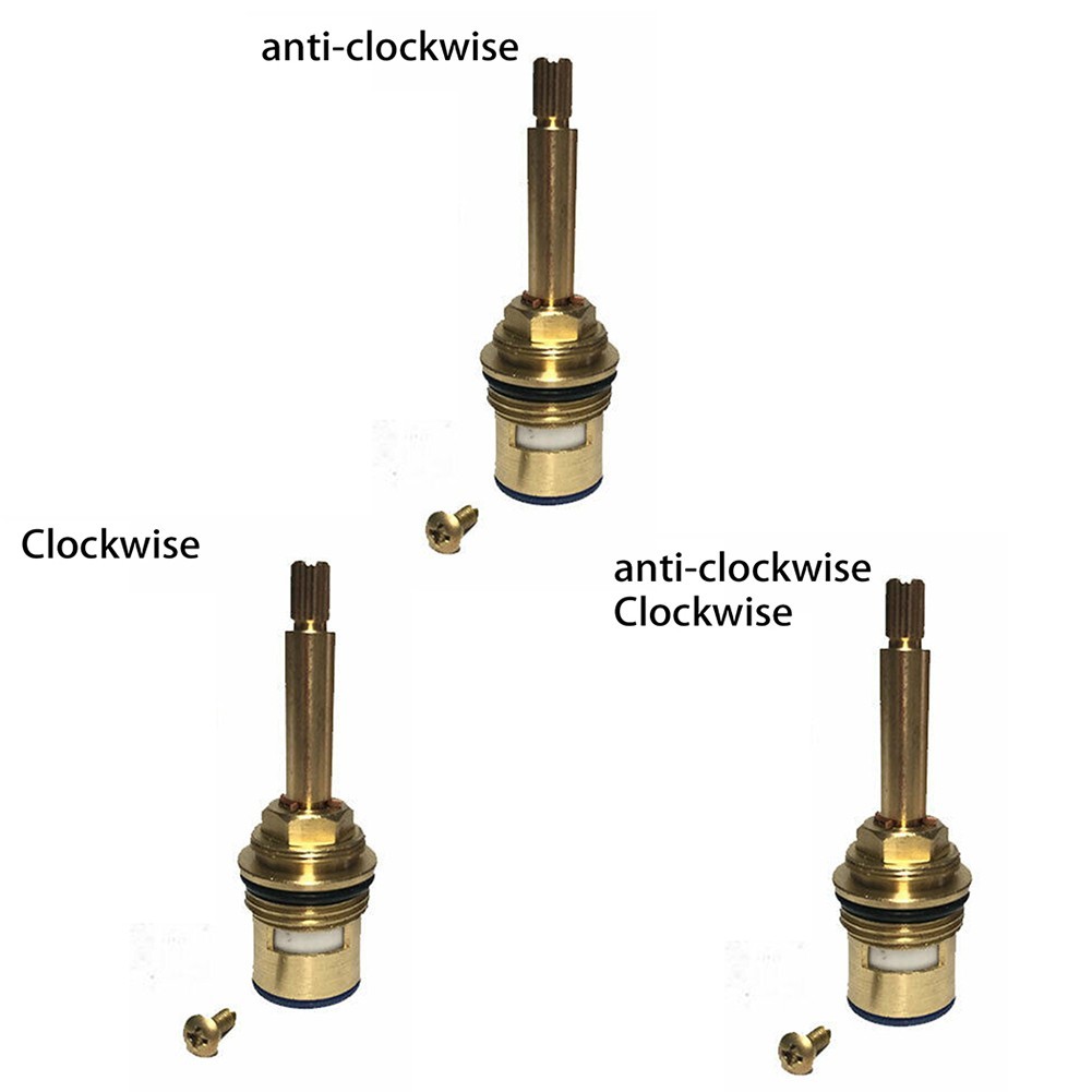 [GTH] Shower Bath Tap valve Cartridge Quarter Turn flow Long Tall Stem