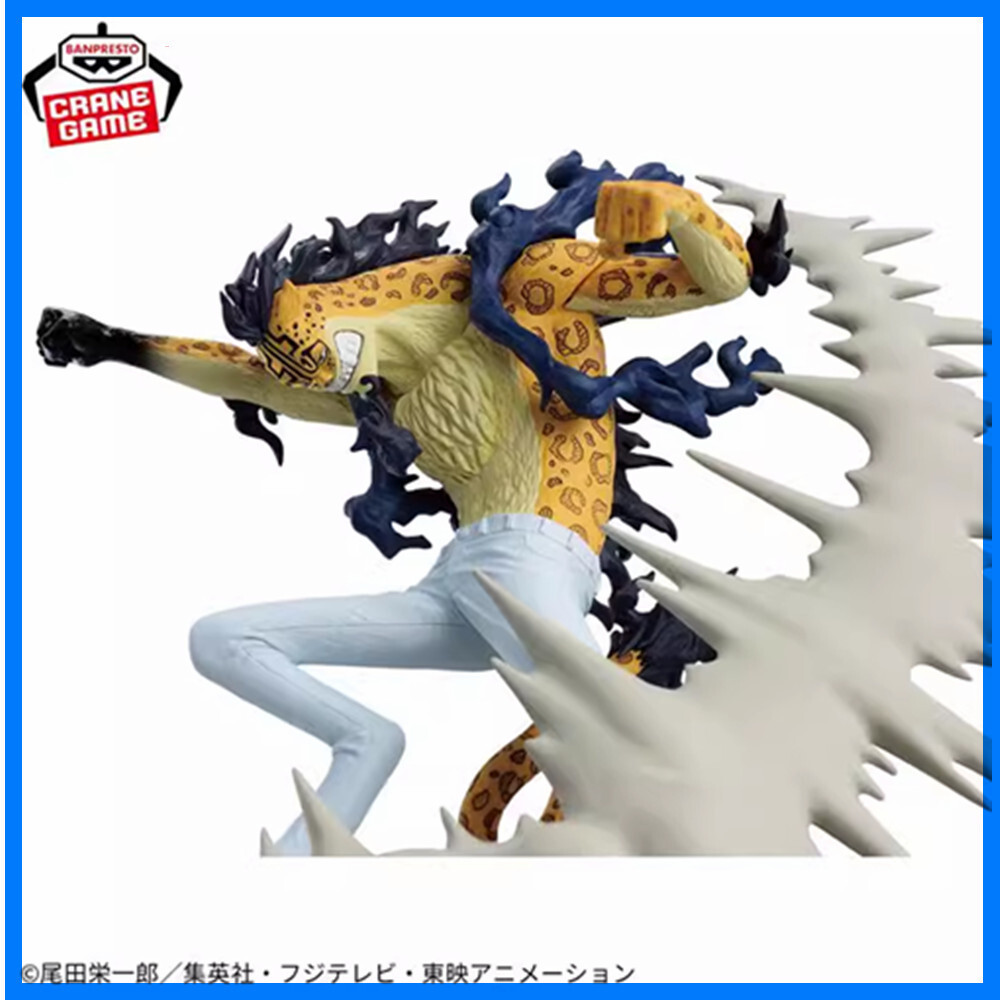 Original Bandai Anime ONE PIECE SENKOZEKKEI ROB LUCCI Action Figure PVC