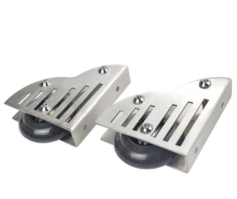 DIYHD Stainless Steel Rolling Ladder Hardware Roller Set | Shopee ...