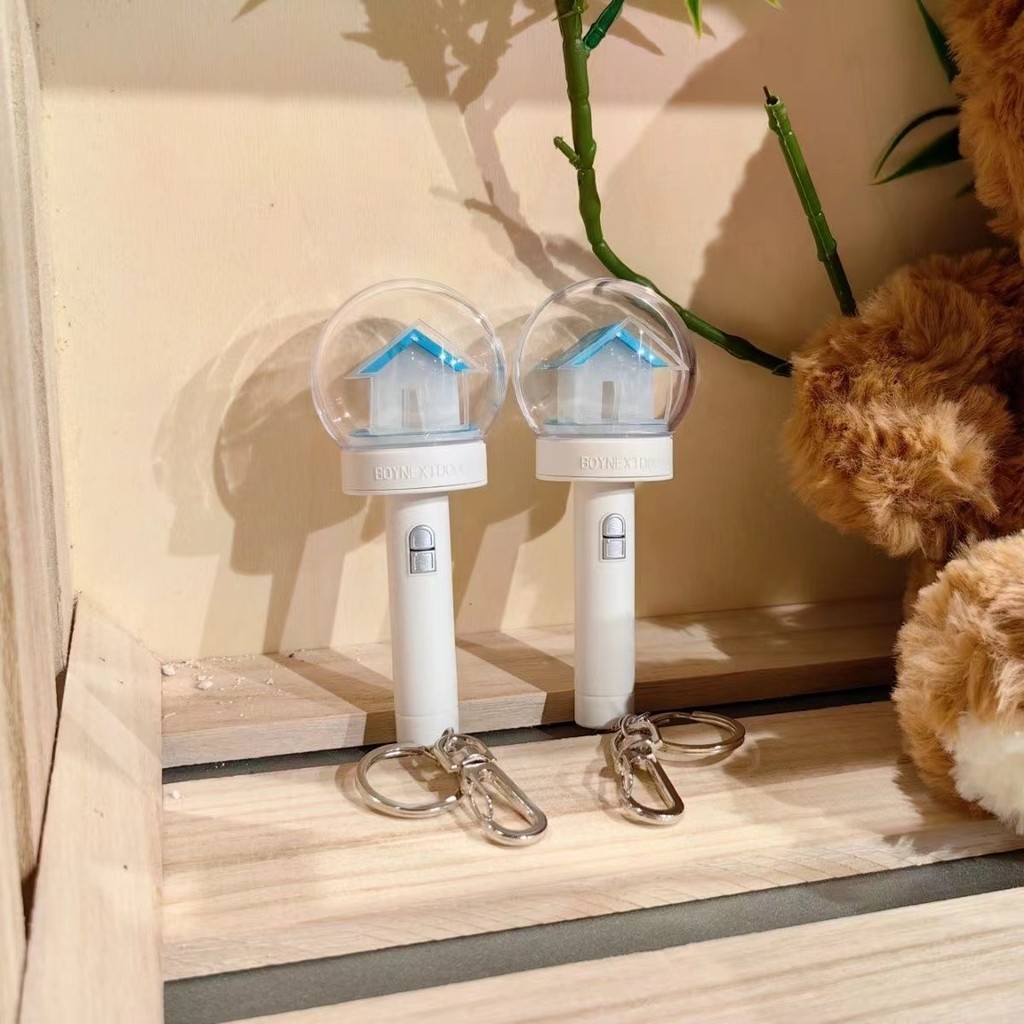 BOYNEXTDOOR Mini Lightstick Keychains Glow Stick Key Ring Keychains ...