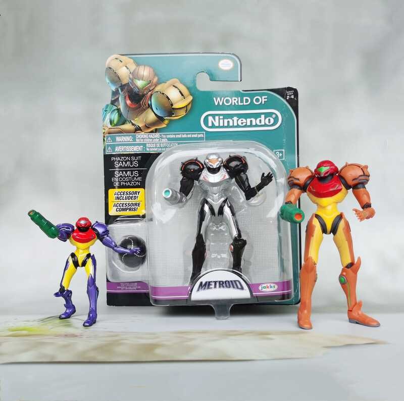 Official Metroid Jointed Movable Figure Desktop Model Loose Plastic ...