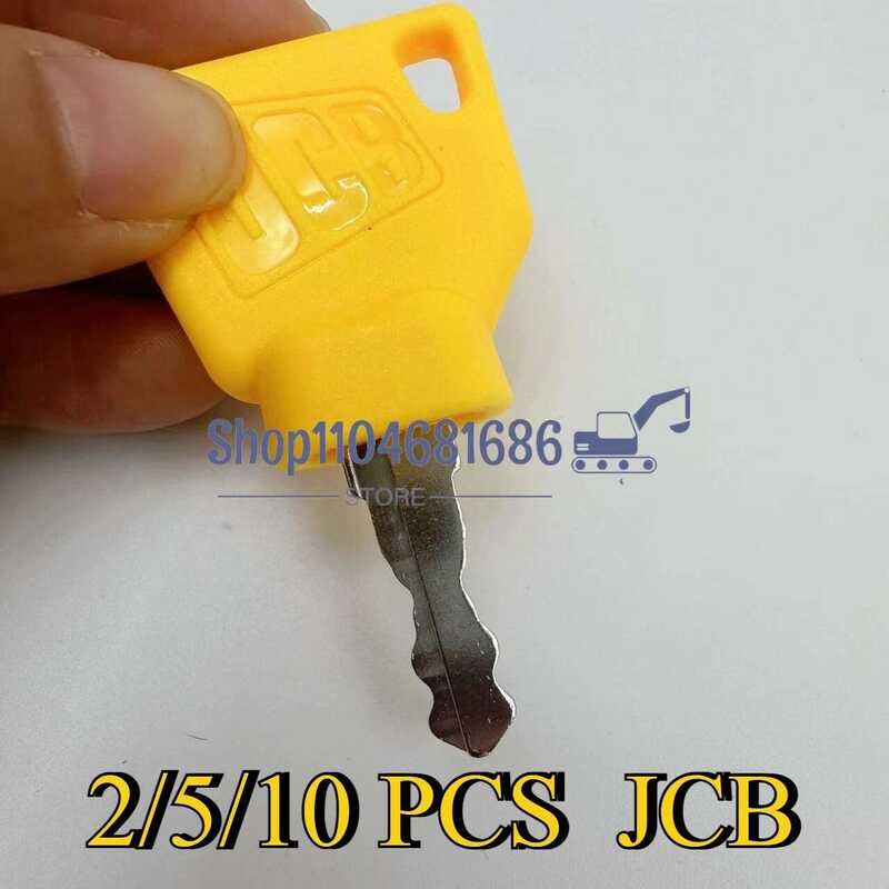Pcs Yellow Ignition Start Switch Starter Key for CX Excavator Most JCB ...