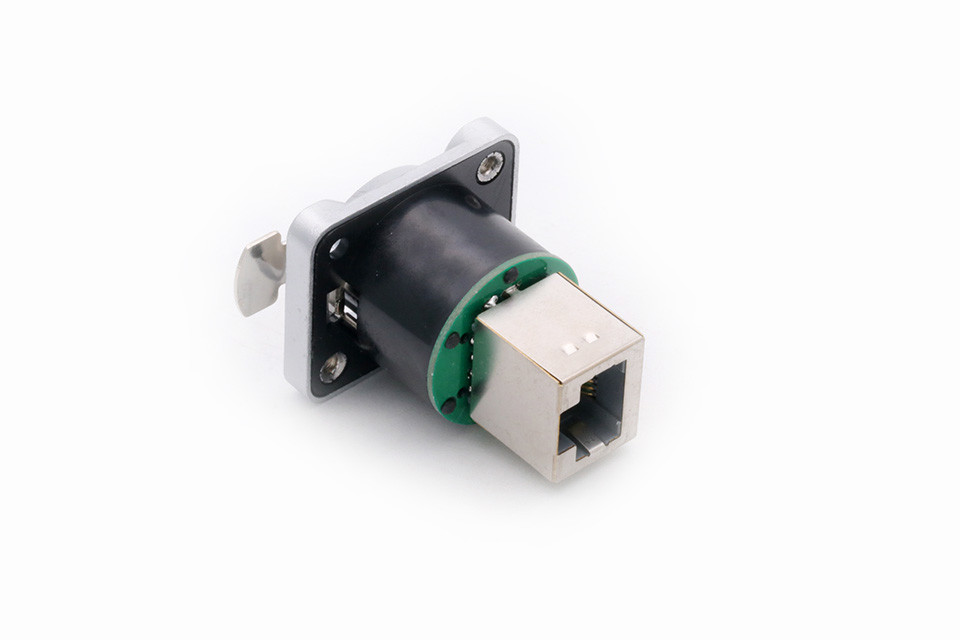 1PC RJ45 Shield Network Connector 8p8c Female Panel Mount Sockets RJ45 ...