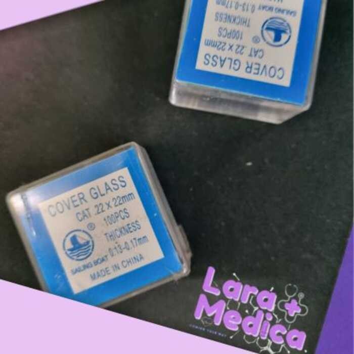 Cover Slip For Laboratory Microscope Glass Slide FDA | Shopee Philippines