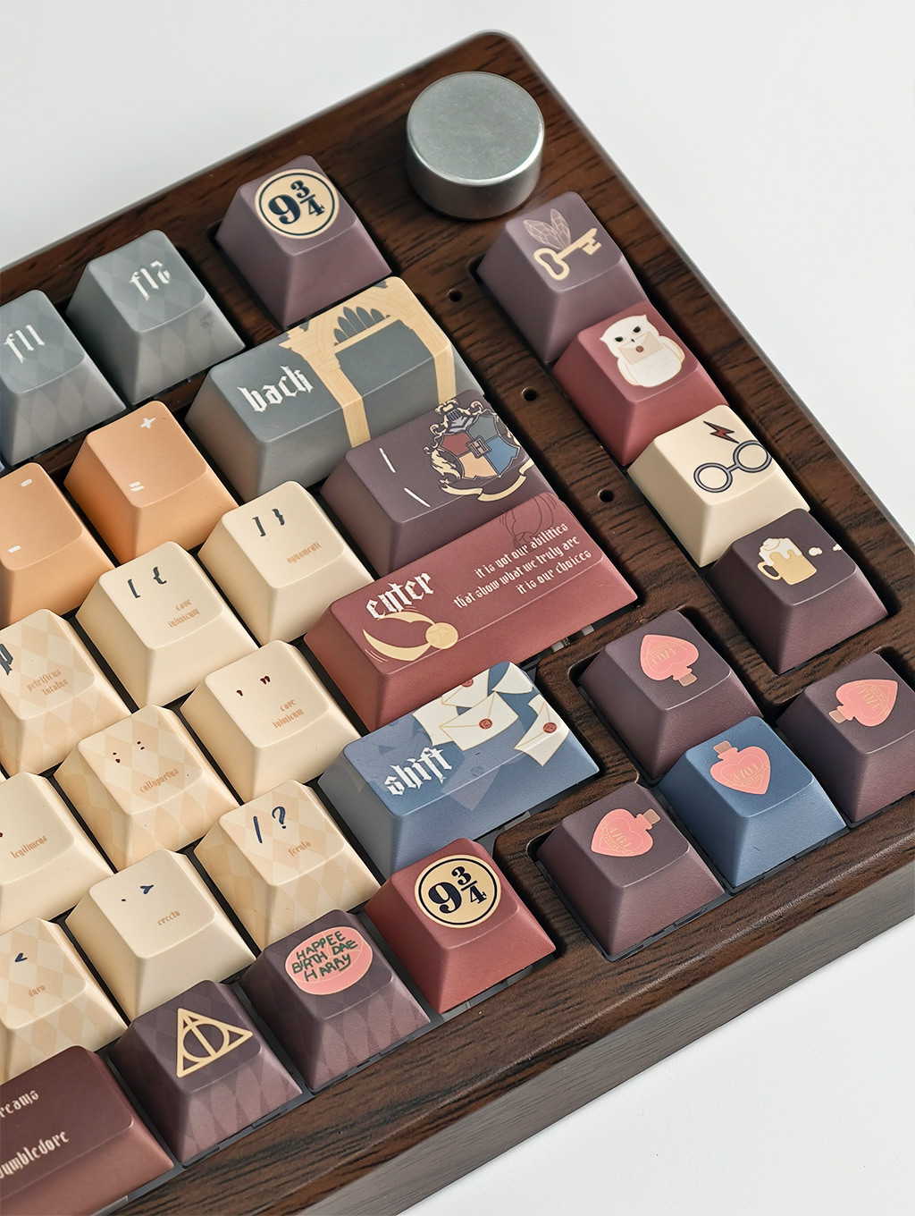 Hogwarts Keycaps Cherry/MOA Profile 129 Keys PBT Dye Sublimation ...
