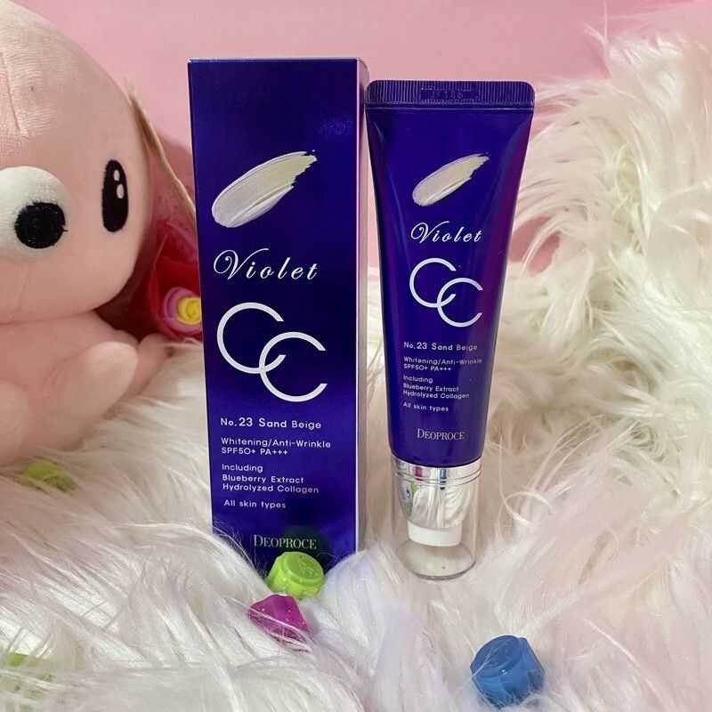 Violet DEOPROCE CC Cream 50Grams | Shopee Philippines