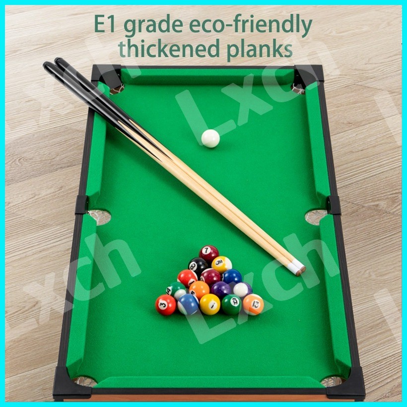 Mini billiard table for kids 36x25 Inches Wooden tabletop Junior Pool ...