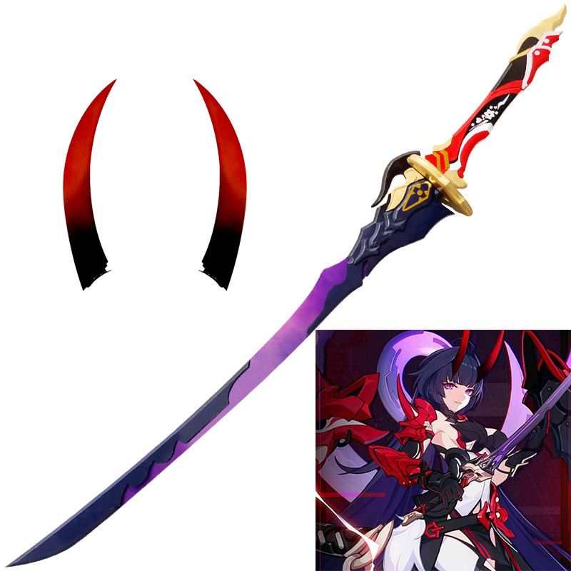 § New Game Honkai Impact 3 Raiden Mei Herrscher Of Thunder Prop Weapon