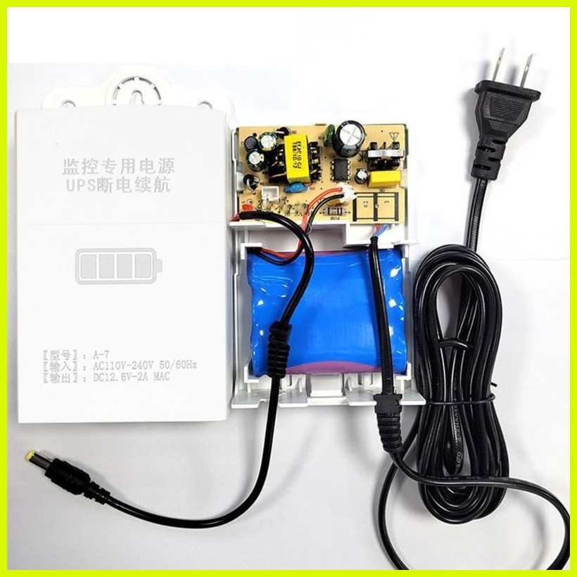 ๑ ♆ 12V 1.5A Uninterruptible Power Supply Mini UPS Battery Backup for