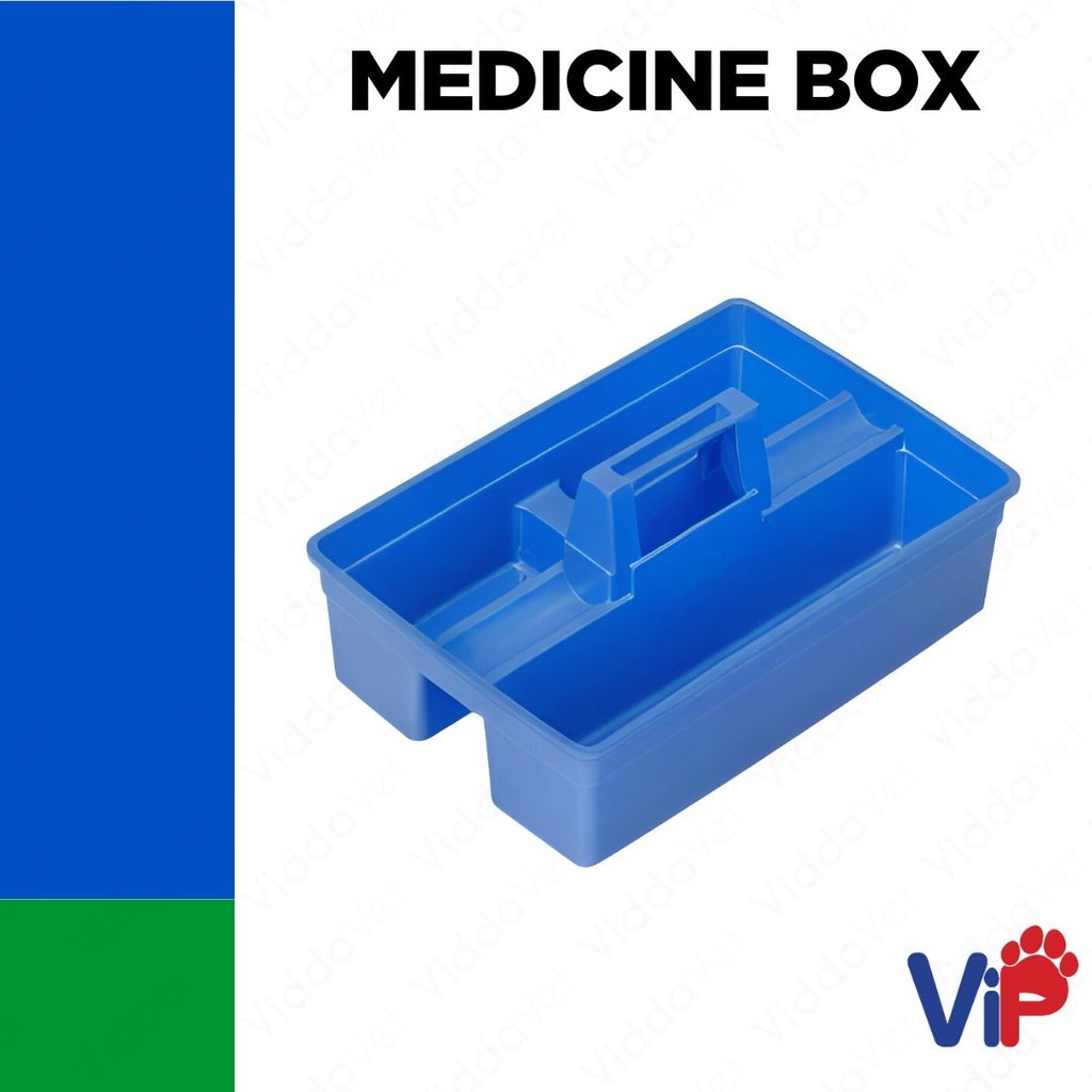 Veterinary Medicine Box for Animals with Multi Compartment Storage for ...
