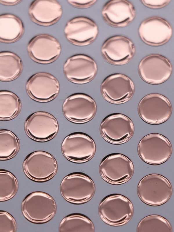 Round Conductive Sheet Electrical Shielding Copper Foil Sticker for ...